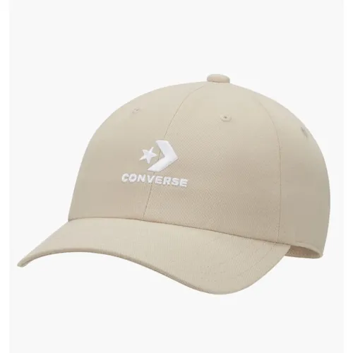 Кепка Converse Logo Lock-Up BasebalHat Beige 10022131-247 ISC