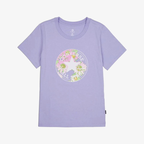 Футболка Converse Floral Print Patch T-Shirt 10023217-484