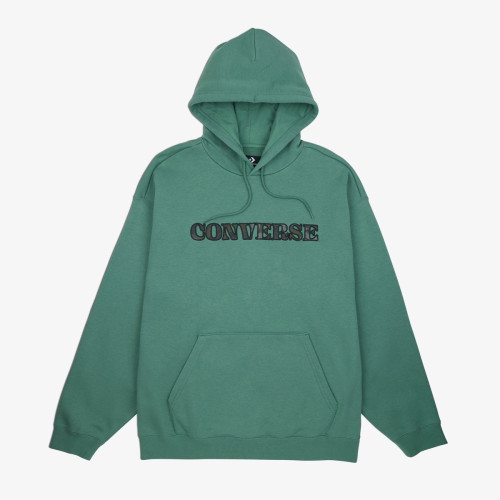 Толстовка Converse BRUSH STROKE CAMO HOODIE BLACK 10025994-304