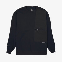 Толстовка Converse WORDMARK CREW BLACK 10025997-001