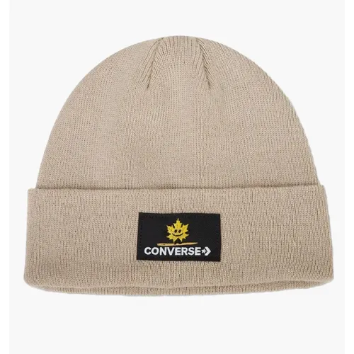 Шапка Converse Graphic Beanie Beige 10026112-274 ISC