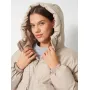 Куртка короткая с капюшоном женская Converse 10026803-251 Розовая
