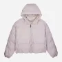 Куртка короткая с капюшоном женская Converse 10026803-251 Розовая
