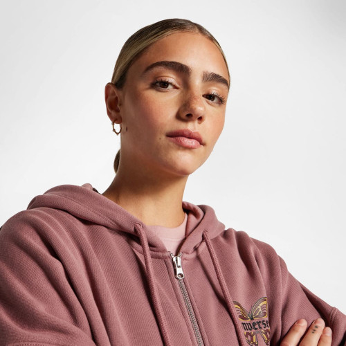 Толстовка Converse BLOOMING SKATE FULL ZIP HOODIE 10026045-283