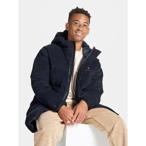 Пуховик зимний мужской Converse en's Woven Down Jacket 10025250-001 Черный