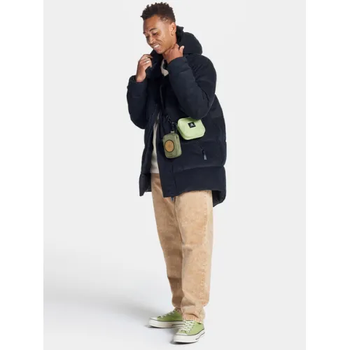Пуховик зимний мужской Converse en's Woven Down Jacket 10025250-001 Черный
