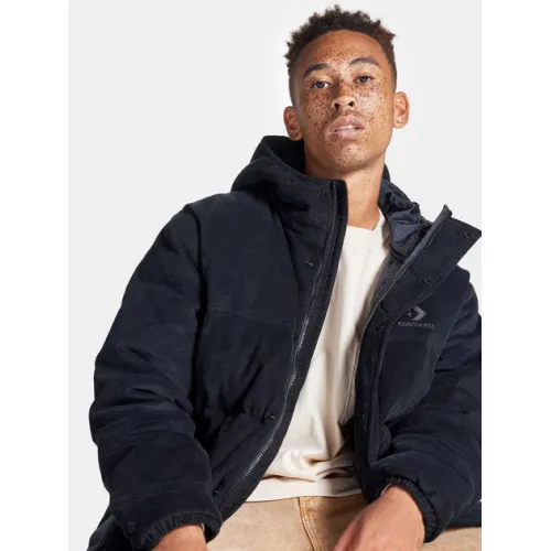 Пуховик зимний мужской Converse en's Woven Down Jacket 10025250-001 Черный
