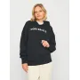 Худые теплое оверсайз женское Converse Wordark Fleece Hoodie Eb Black 10025690-001