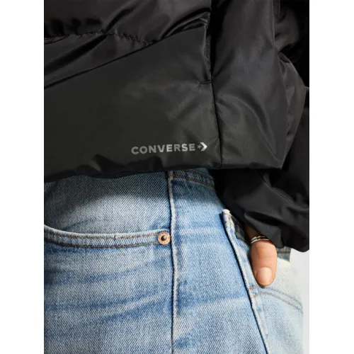 Куртка женская короткая Converse 10026797-001 Черная