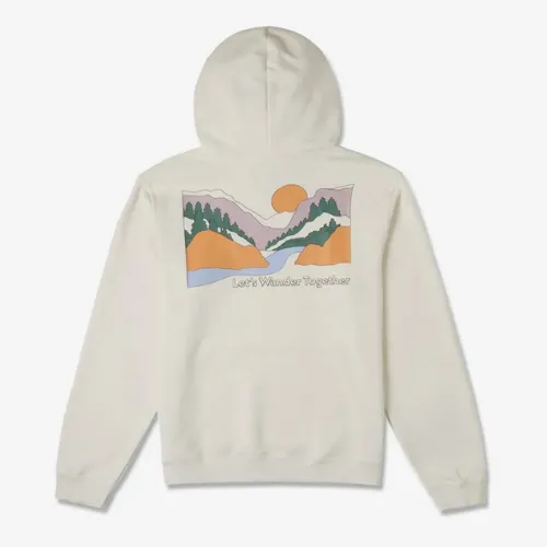 Худые Converse Outdoors Art Graphic Hoodie White 10026532-286